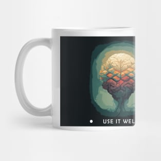 Creative | Brain | Mental Health | Use it well Mug